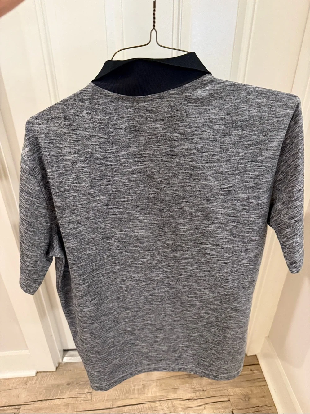 Men’s Size Large L Nike Tennessee Volunteers gray heather polo golf shirt
